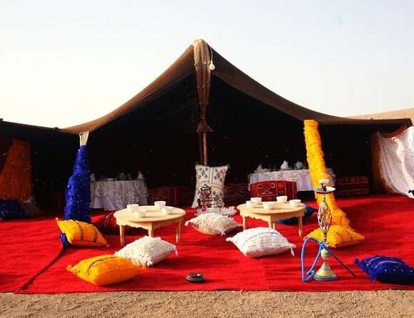 Private Magical dinner and sunset in Agafay desert